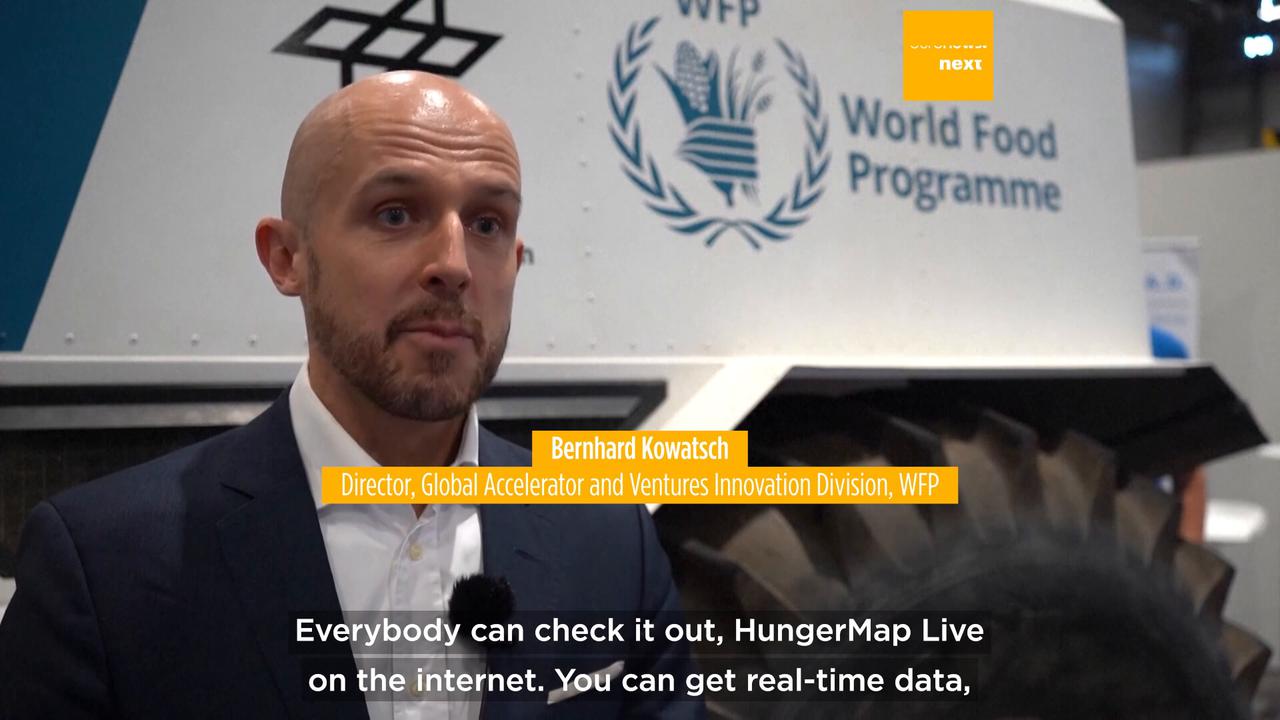 Video thumbnail for From space rovers to hunger maps: How AI is reshaping humanitarian aid