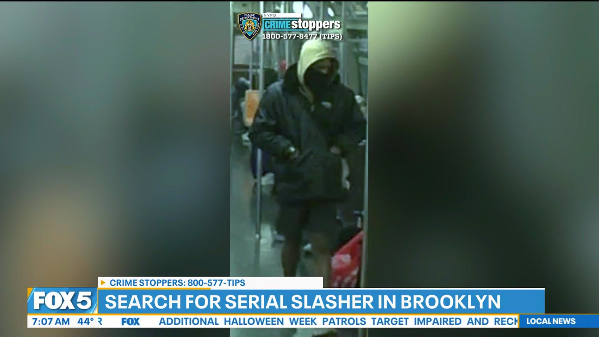 'Video thumbnail for Search for serial slasher in Brooklyn'