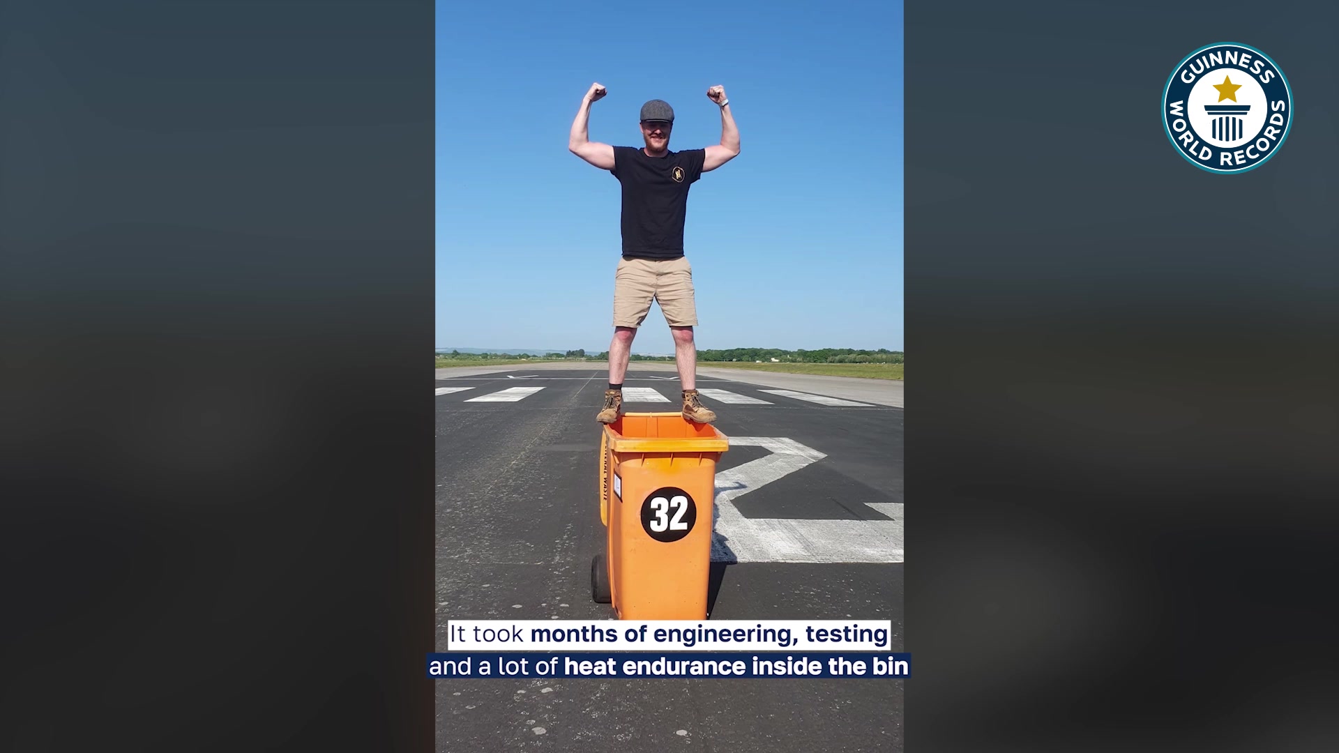 Video thumbnail for Fastest wheelie bin  88.344 km/h by Michael Wallhead