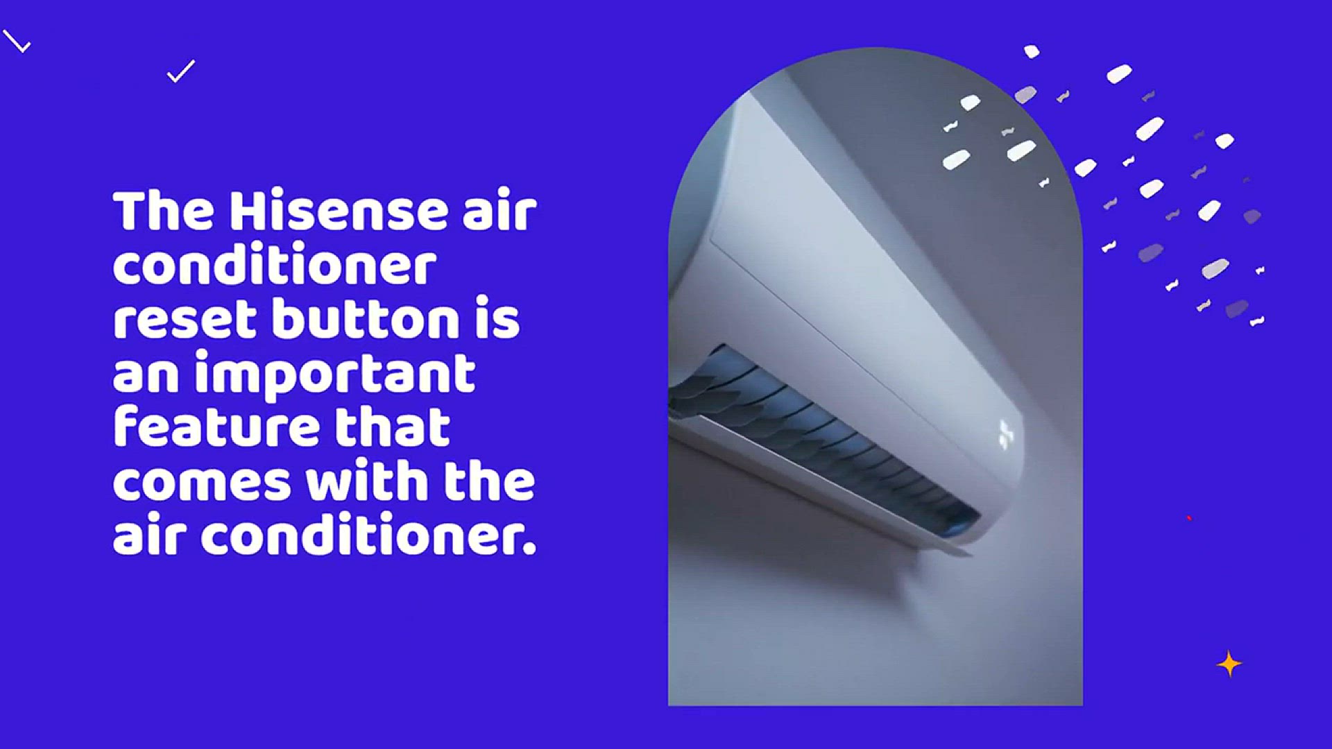 Video thumbnail for Is your Hisense Air Conditioner not working? Try this reset button trick!