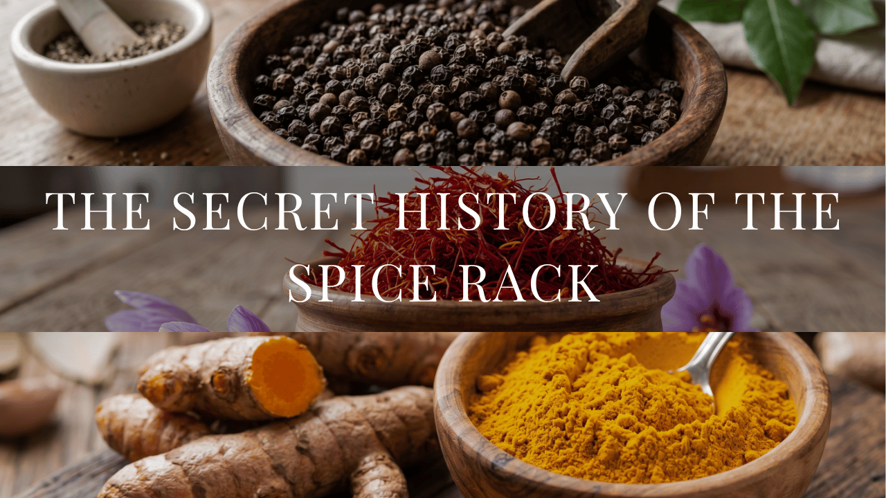 Video thumbnail for THE SECRET HISTORY OF THE SPICE RACK