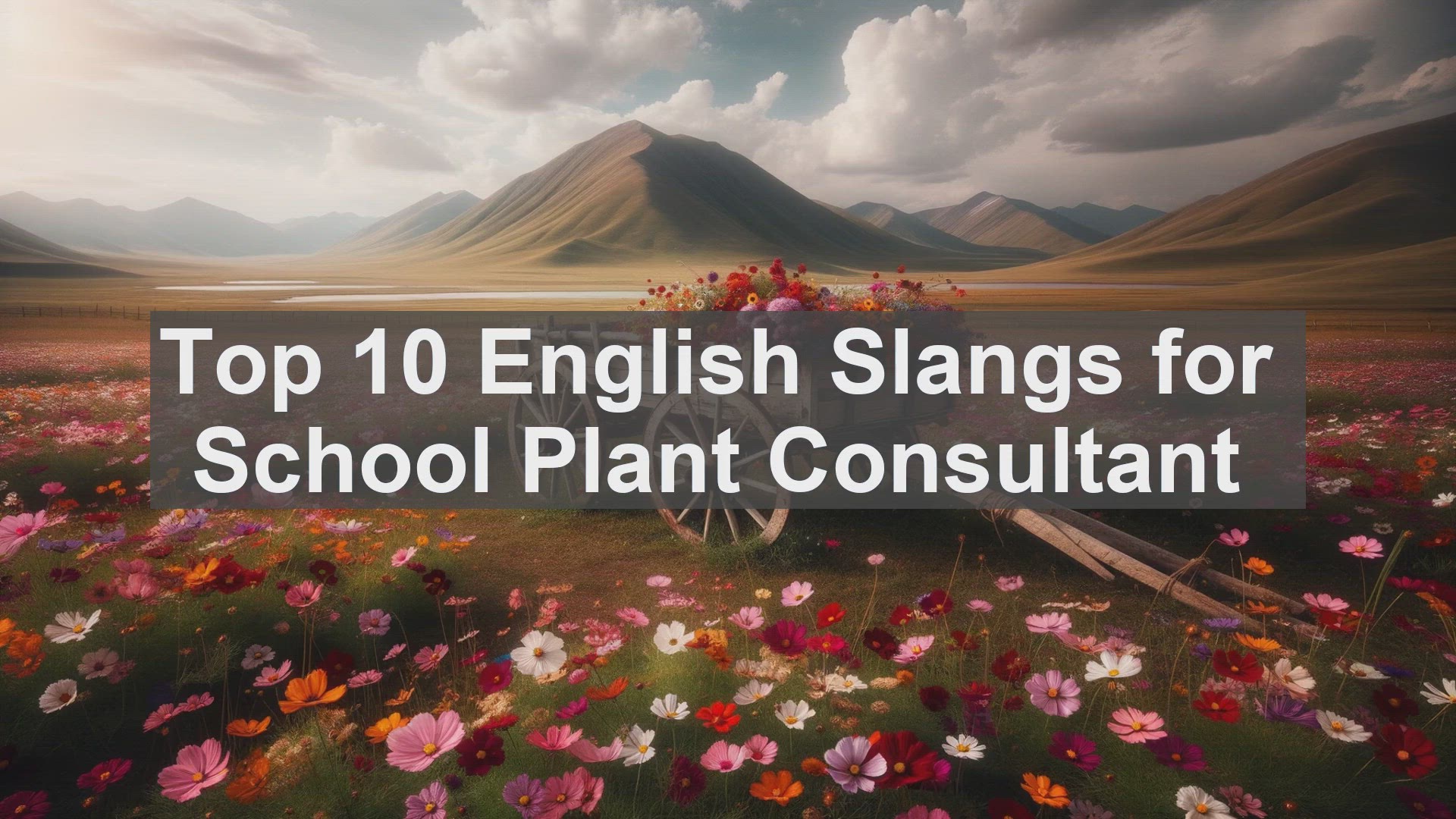 'Video thumbnail for Top 10 English Slangs for School Plant Consultant'