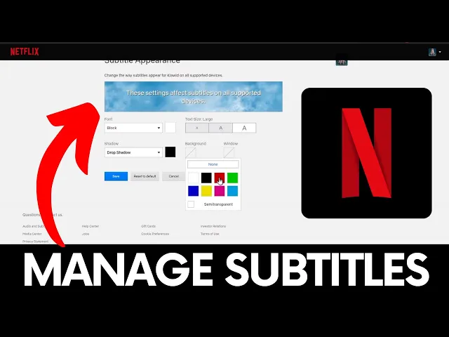 Video thumbnail for How to Manage Subtitles on Netflix - Customize Captions Appearance #netflix