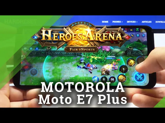 Video thumbnail for How to Play Heroes Arena on MOTOROLA Moto E7 Plus – Gameplay