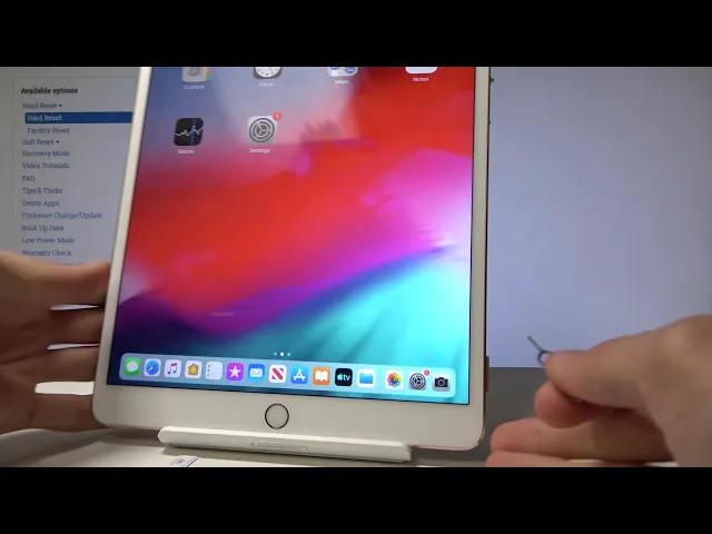 Video thumbnail for How to Insert Nano SIM in iPad Pro - SIM Card Installation in iPad