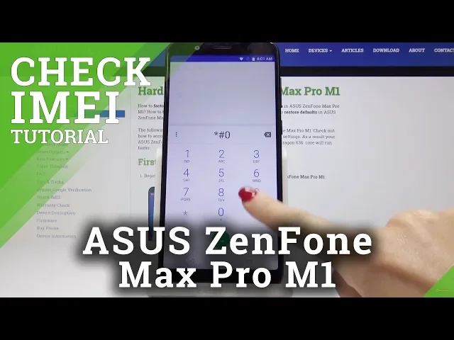Video thumbnail for How to Find IMEI Number in ASUS ZenFone Max Pro M1 - IMEI & Serial Number Info