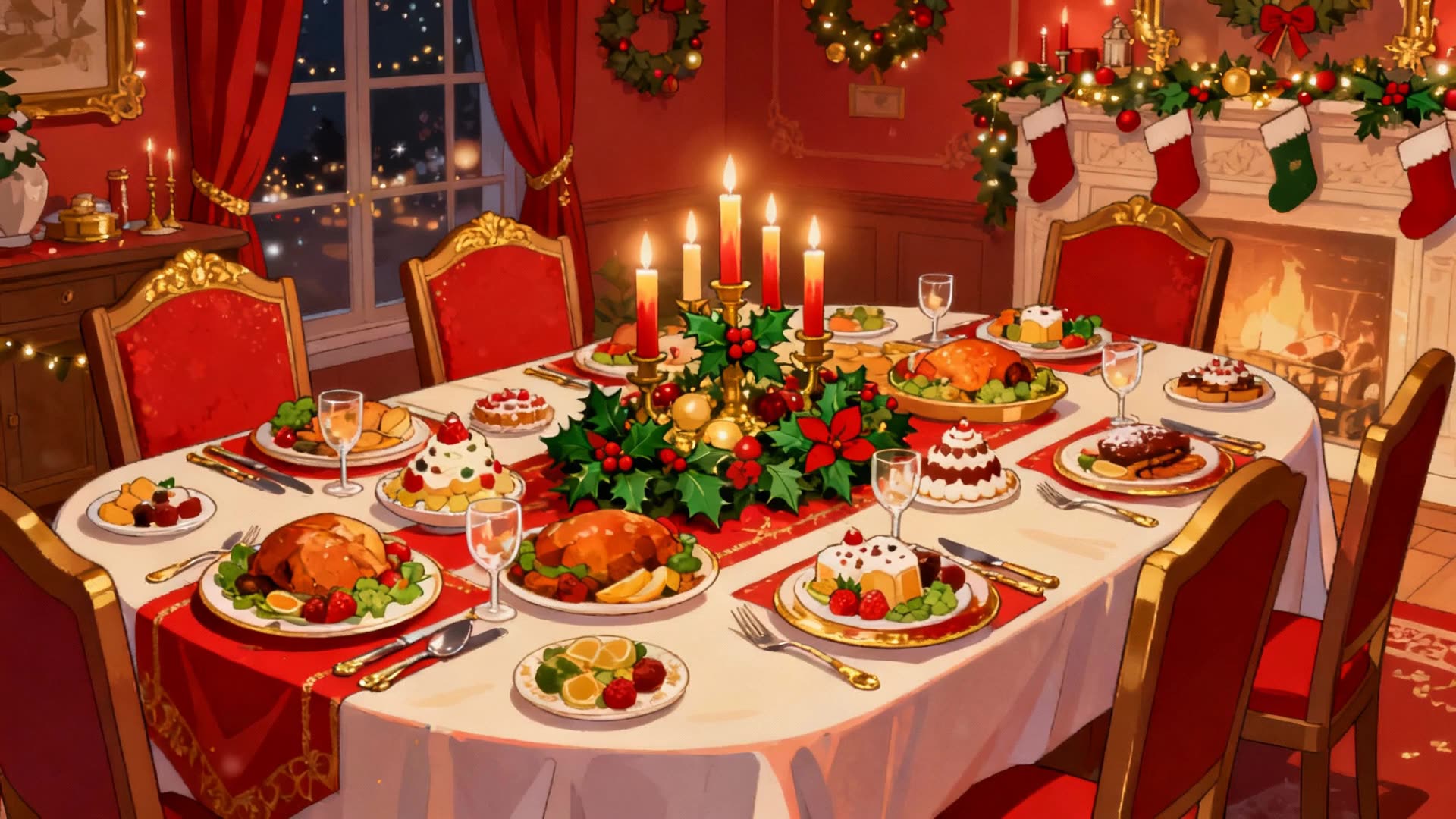 Video thumbnail for Classic Christmas Dinner Menu: Easy Recipes and Stress-Free Tips