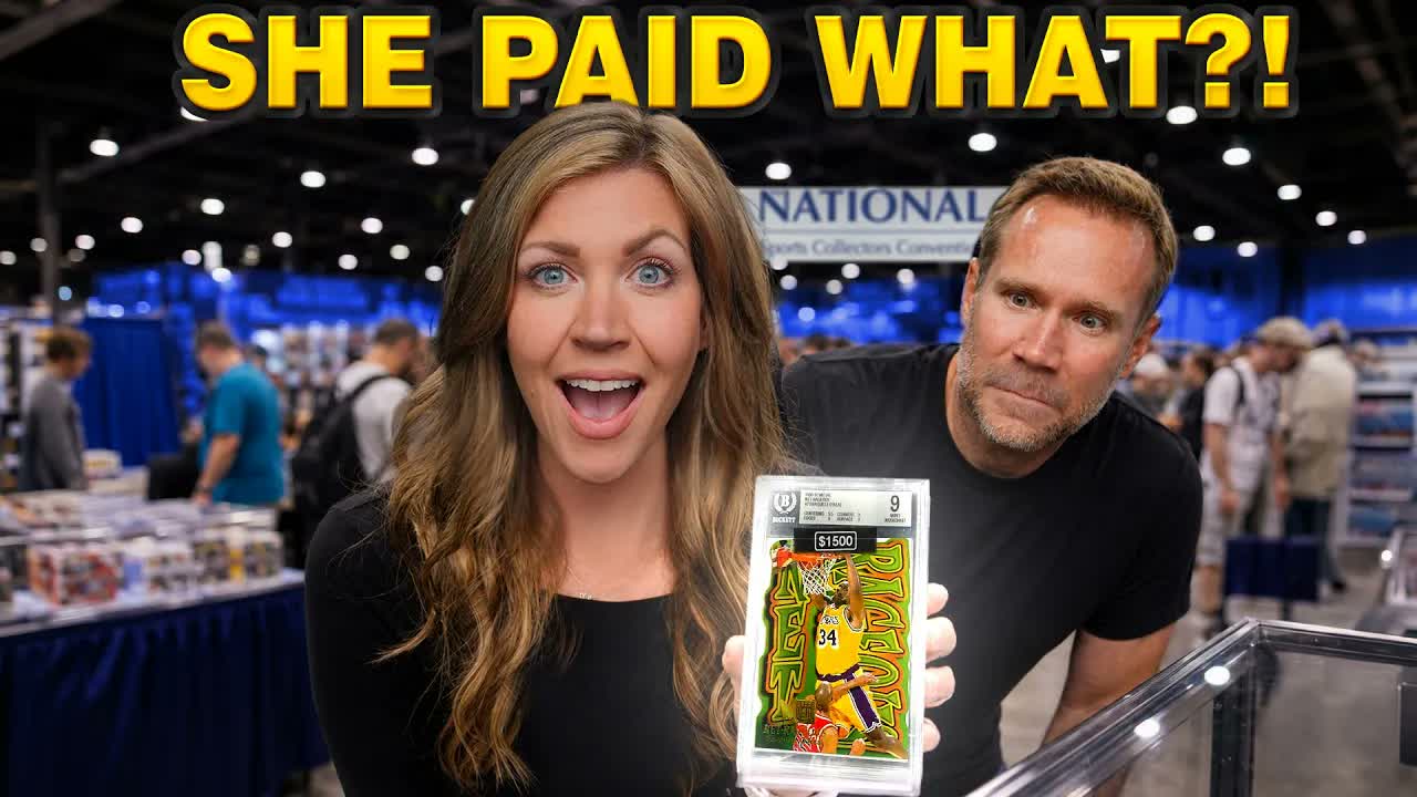 Video thumbnail for Sports Card Investor: My Wife REFUSED to Leave The National Without This Card!