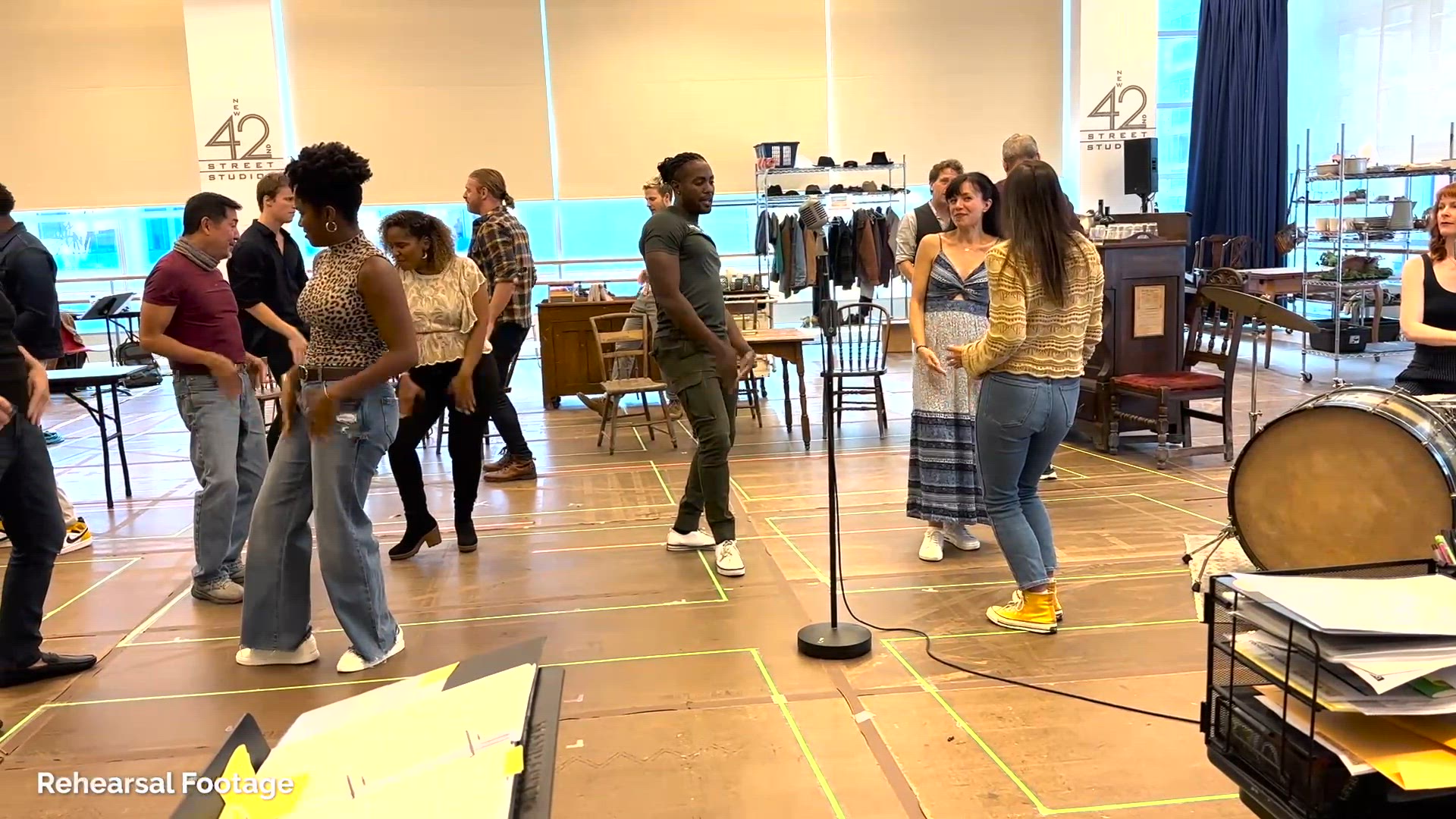 Video thumbnail for Video: GIRL FROM THE NORTH COUNTRY Cast Hits the Road