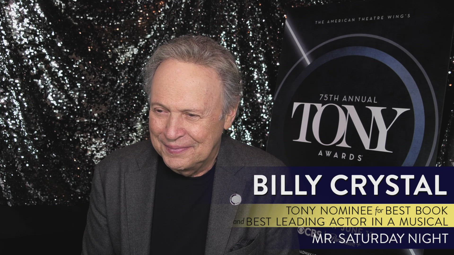 Video thumbnail for Meet the 2022 Tony Nominees: MR. SATURDAY NIGHT's Billy Crystal