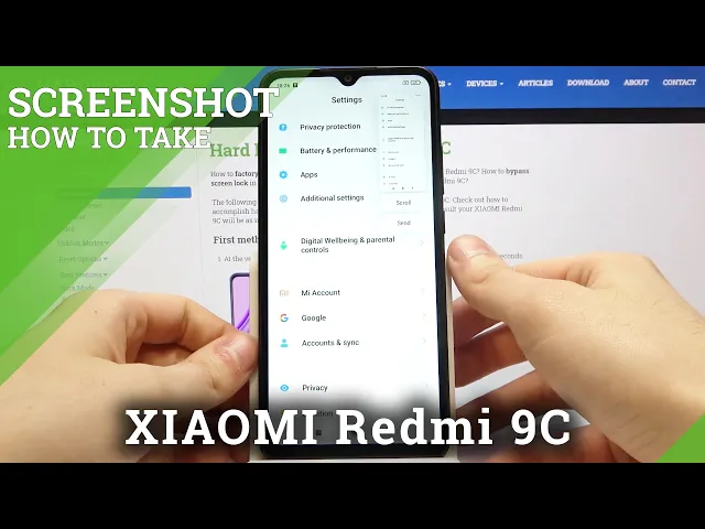 Video thumbnail for How to Take Screenshot on XIAOMI Redmi 9C – Capture Screen