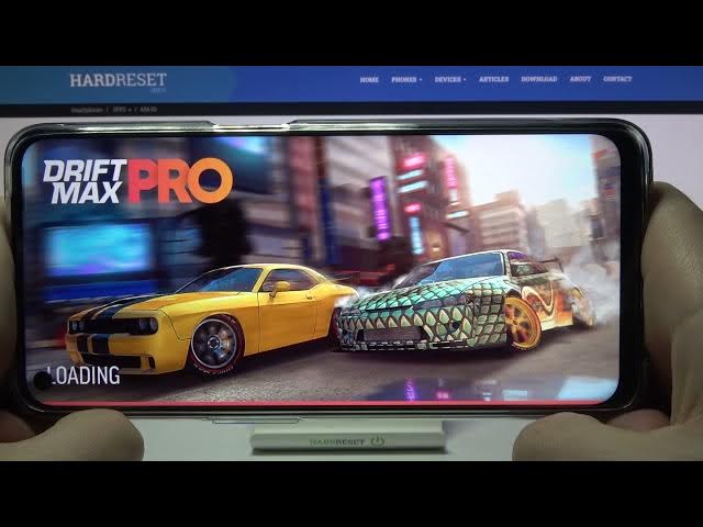 Video thumbnail for Gameplay of Drift Max Pro on OPPO A54 5G – Efficiency Test