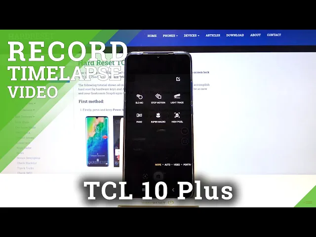 Video thumbnail for How to Record Timelapse in TCL 10 Plus – Find Timelapse Option