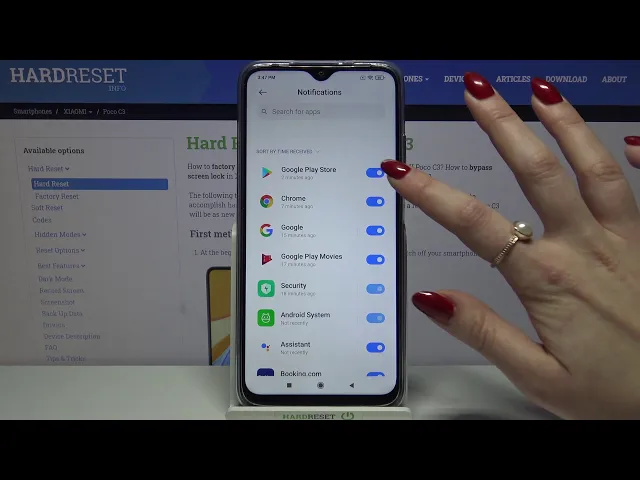 Video thumbnail for How to Personalize Notifications in POCO C3 – Customize Notifications