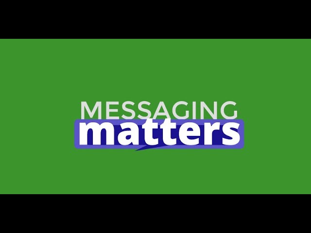 Video thumbnail for First ever Messaging Matters Show with Disha Pegu
