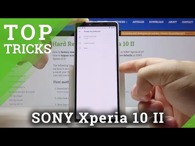 Video thumbnail for Top Tricks for SONY Xperia 10 II – SONY Best Features