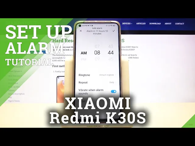 Video thumbnail for How to Set Up Alarm in Xiaomi Redmi K30S - Enable Alerts in Xiaomi