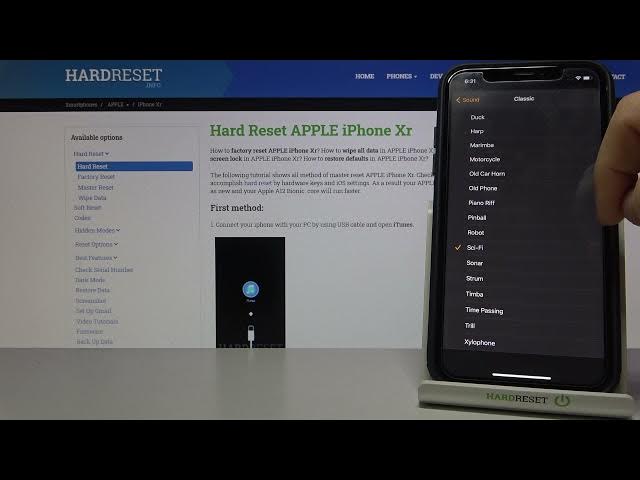 Video thumbnail for Apple iPhone XR - Check the Classic Alarm Tones
