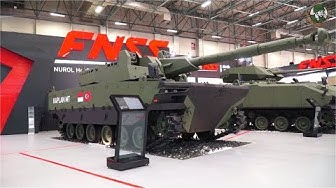Video thumbnail for FNSS wheeled tracked armored PARS Kaplan MT Teber ACV 15 AV8 AACE Turkey defense industry IDEF 2017