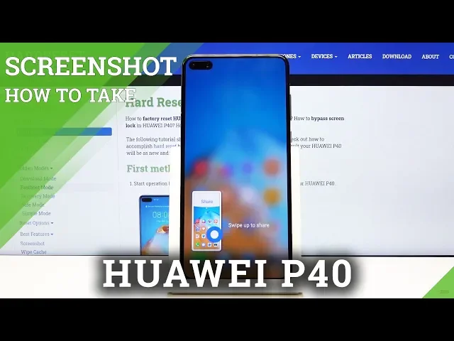 Video thumbnail for How to Take Screenshot on HUAWEI P40 - Capture Screen Instructions