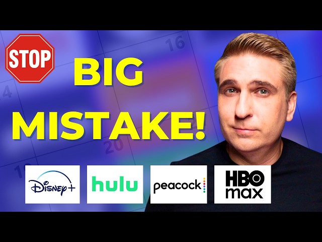 Video thumbnail for The WORST Time to Sign Up for a Streaming Service in 2025!