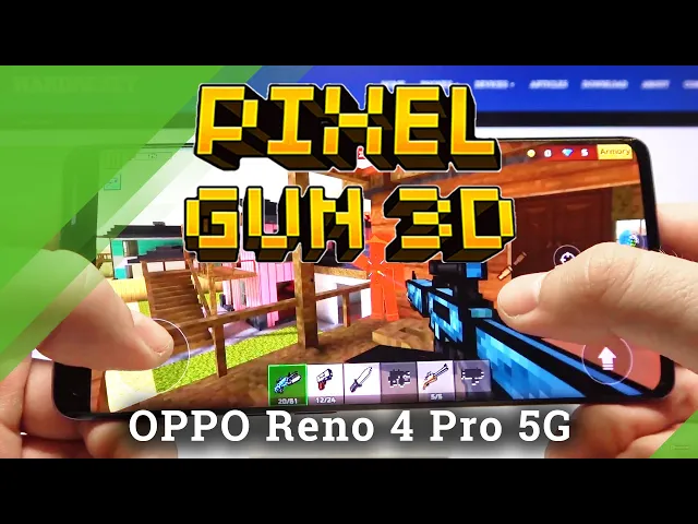 Video thumbnail for Pixel Gun 3D on OPPO Reno 4 Pro 5G – Gameplay & Quality Checkup