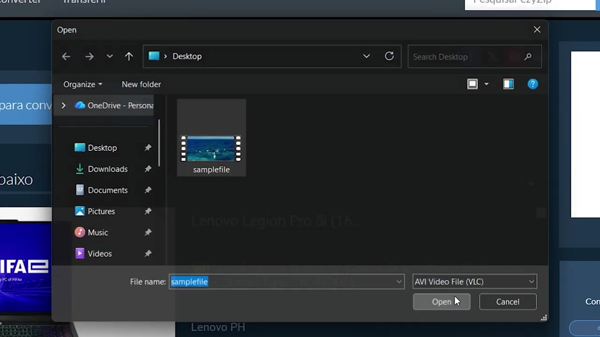 Video thumbnail for 🎬 Como Converter AVI para MP3 Online Grátis | Sem Necessidade de Instalar Software