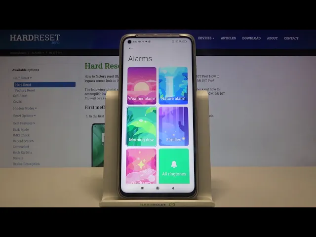 Video thumbnail for Alarm Clock  in XIAOMI Mi 10T – Snooze or Add new Alarms