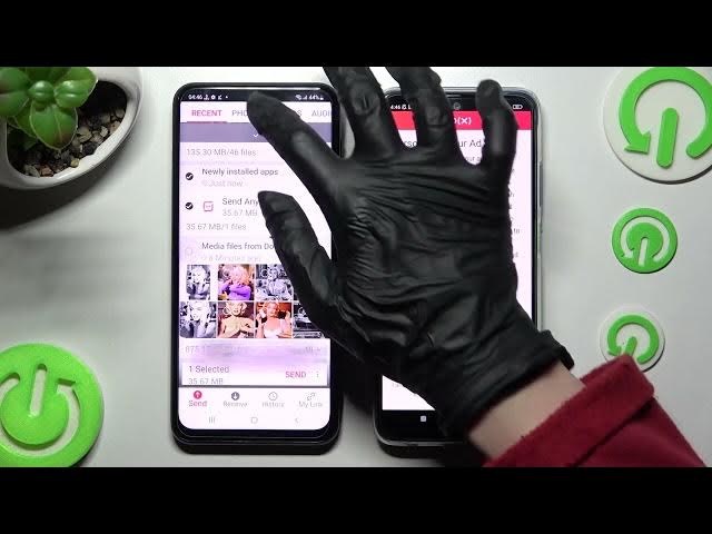 Video thumbnail for How to Transfer Files from a Samsung Device to Poco M5s - Use Send Anywhere App