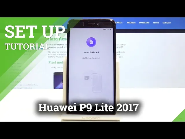 Video thumbnail for How to Activate Huawei P9 Lite 2017 - Set Up EMUI Process