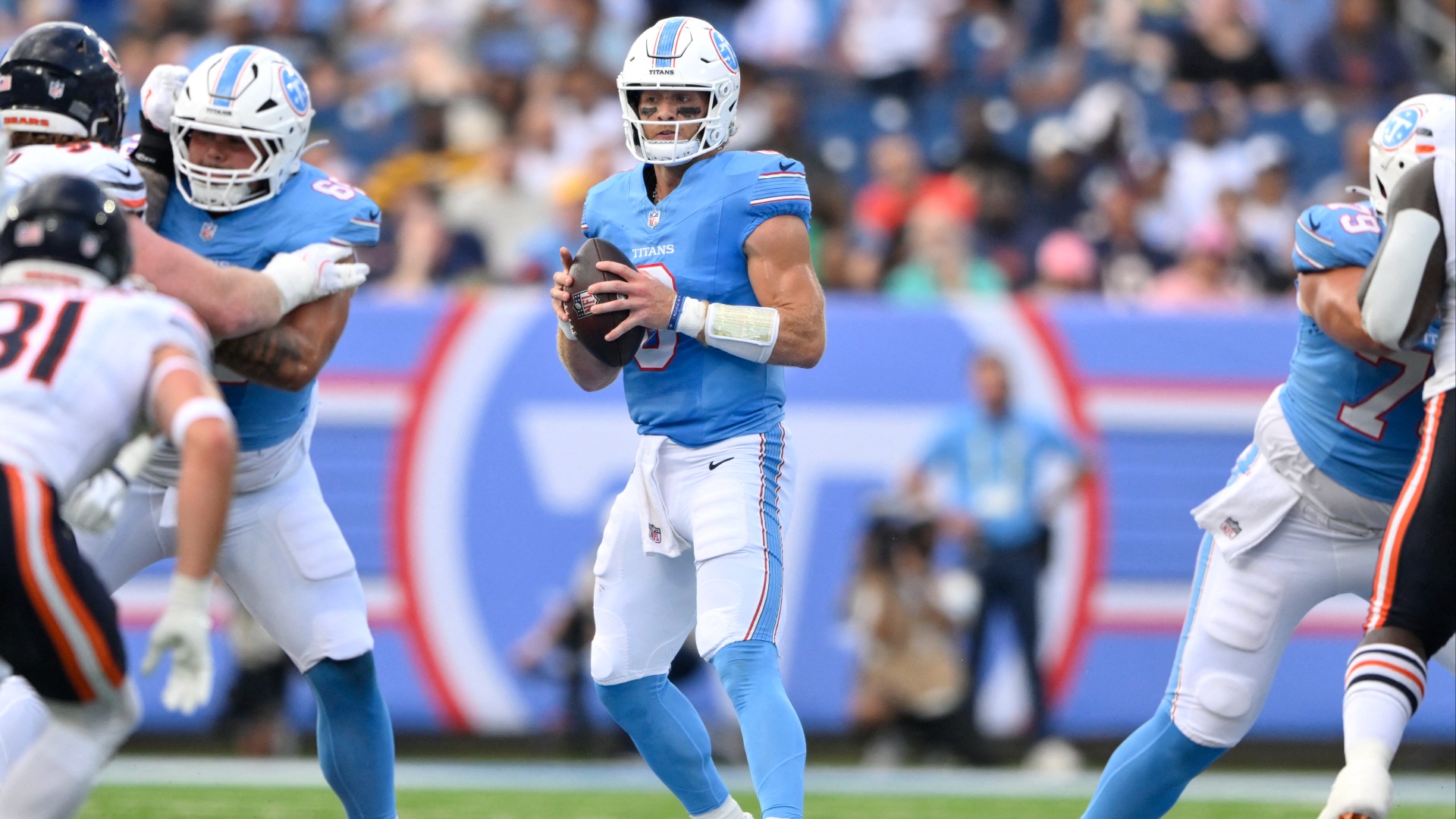Video thumbnail for Tennessee Titans Waive Quarterback Will Levis Amid Changes