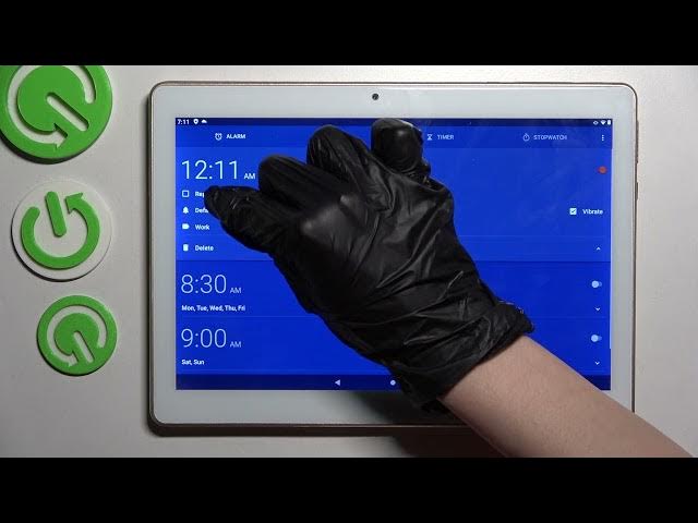 Video thumbnail for How to Set Up Alarm Clock on TOSCIDO X109 – Schedule Alarms
