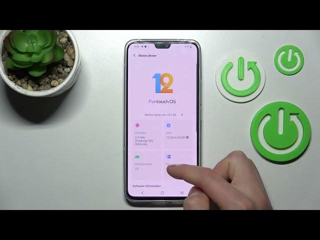 Video thumbnail for How to Check Phone Model in Vivo V23 - Find model