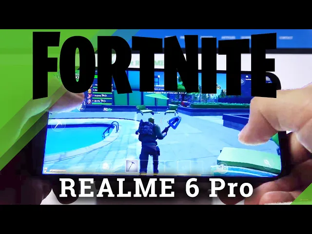 Video thumbnail for Fortnite Gameplay on REALME 6 Pro – FPS Checkup