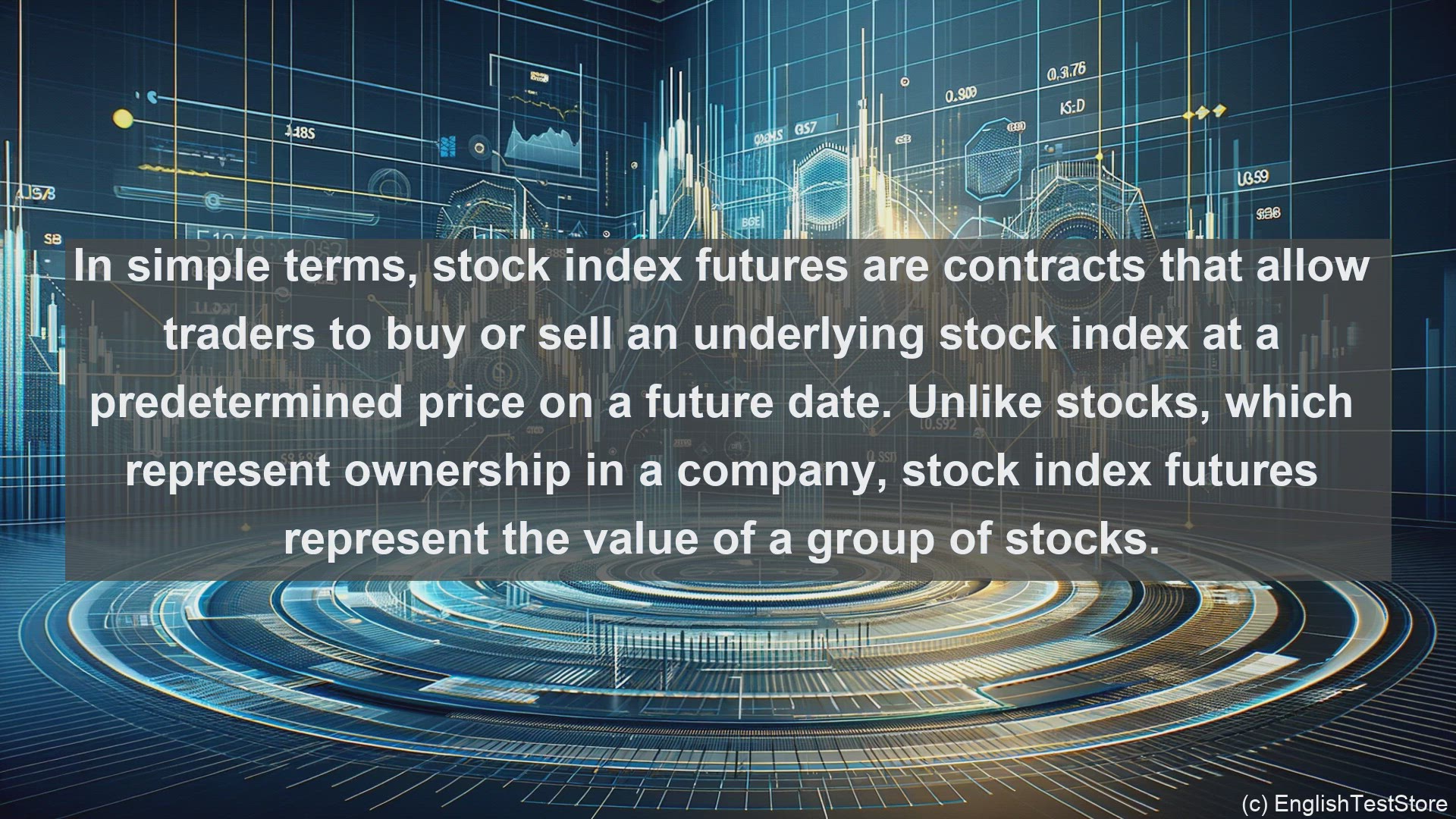 'Video thumbnail for Stock index future in economics and finance'