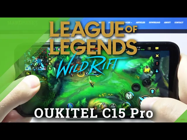 Video thumbnail for Wild Rift on OUKITEL C15 Pro - Gaming Quality Test