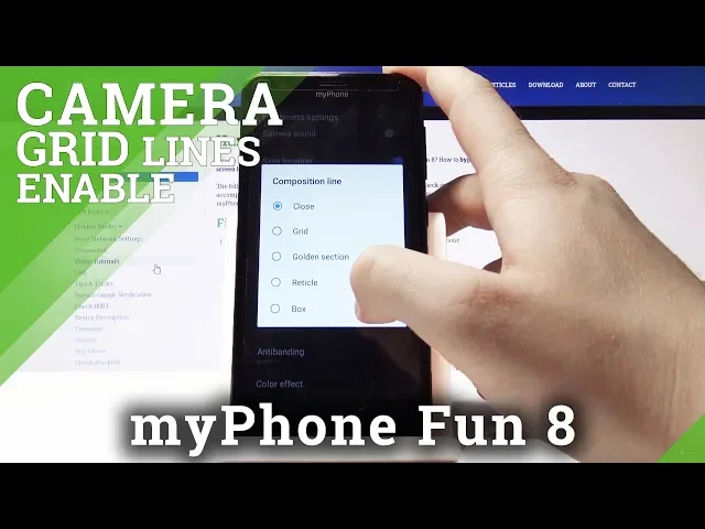 Video thumbnail for How to Activate Camera Grid Lines in myPhone Fun 8 – Help Lines