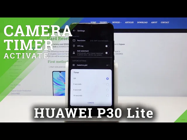Video thumbnail for How to Adjust Camera Timer in HUAWEI P30 Lite – Set Camera Countdown