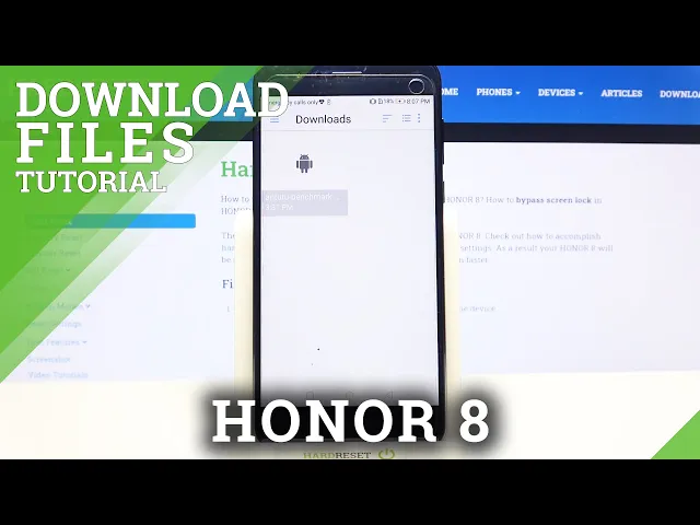 Video thumbnail for How to Find Downloads in HONOR 8 - Find Folder With Downloads