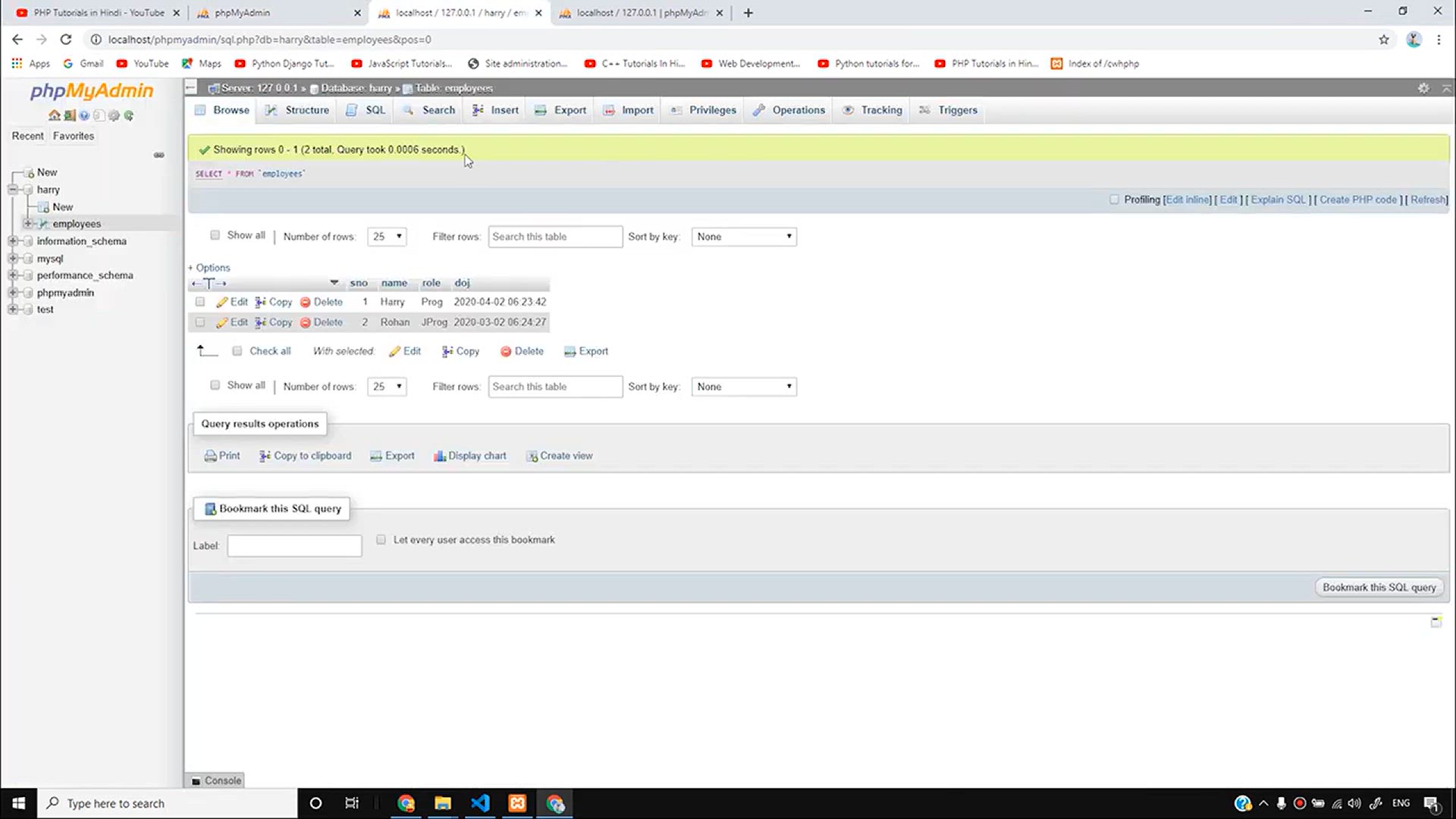 'Video thumbnail for Connecting to MySQL Database from Php Script _ PHP Tutorial #24'