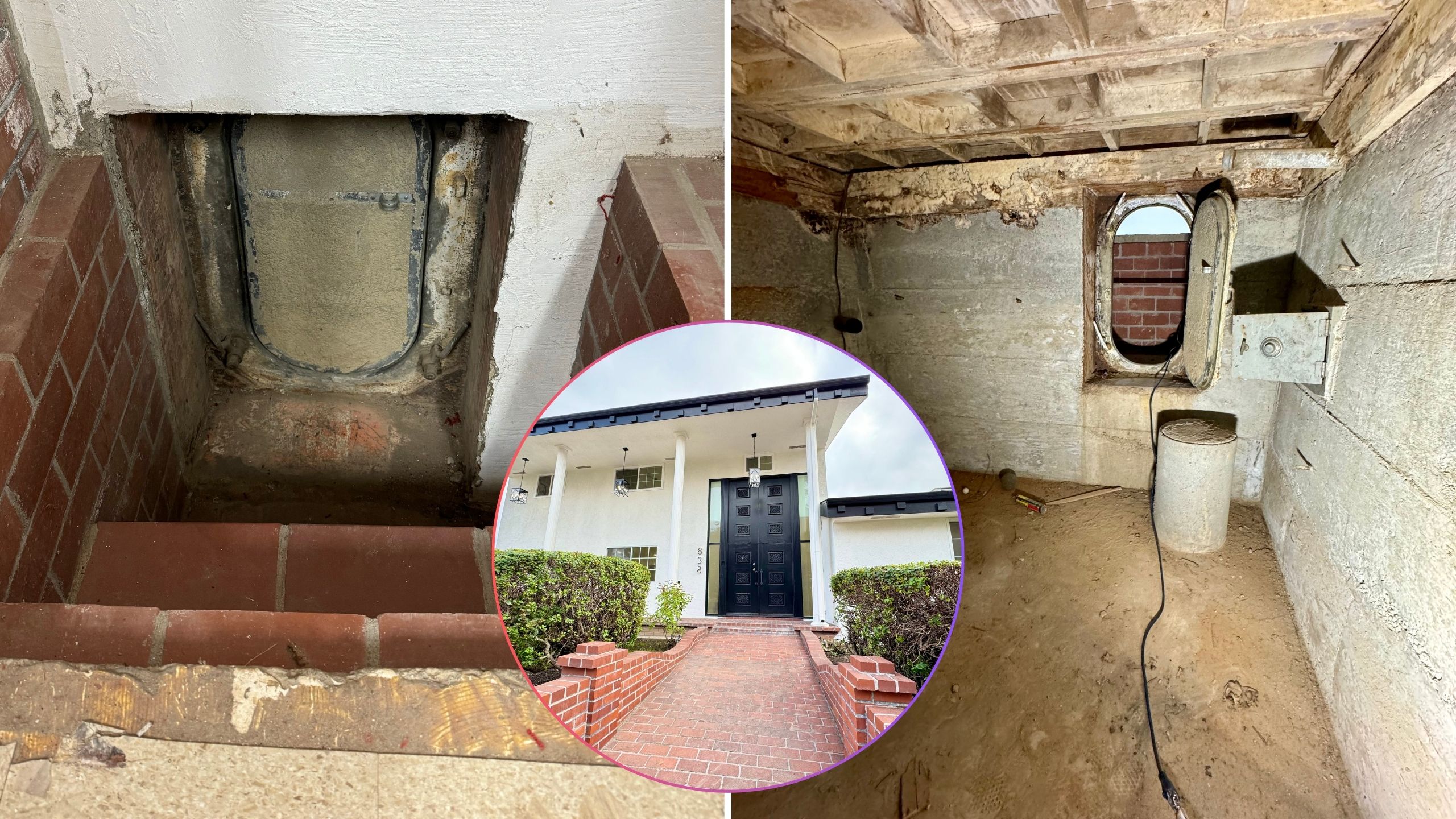 Video thumbnail for Couple Renovating Home Discover Bomb Shelter And Other Amazing Secrets