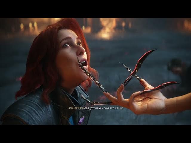 Video thumbnail for Marvel's Wolverine - In The Shadows: Walter "Sasquatch" Fight | Deathstrike Is Yuriko Cutscene