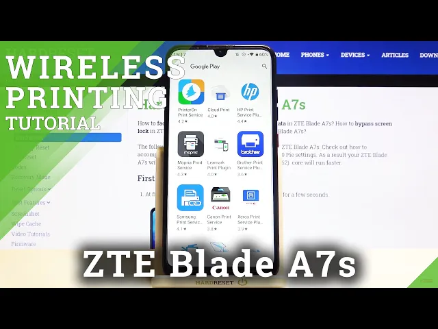 Video thumbnail for How to Connect ZTE Blade A7s with Printer – Printer Connection Settings