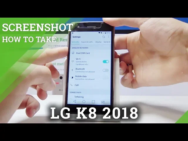 Video thumbnail for How to Capture Screen in LG K8 2018 - Take & Save Screenshot