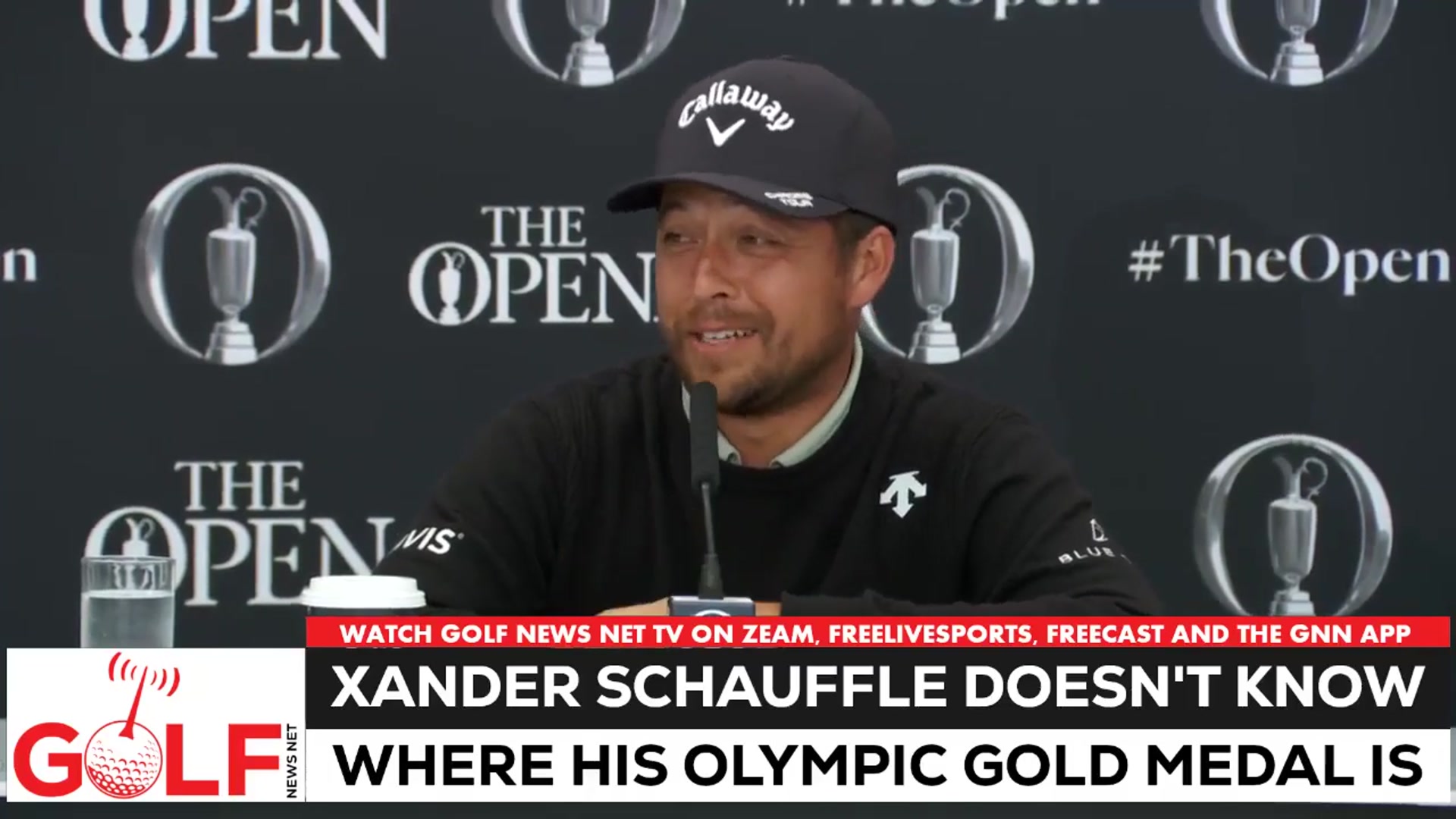 'Video thumbnail for Xander Schauffele doesn't have any trophies in his house'
