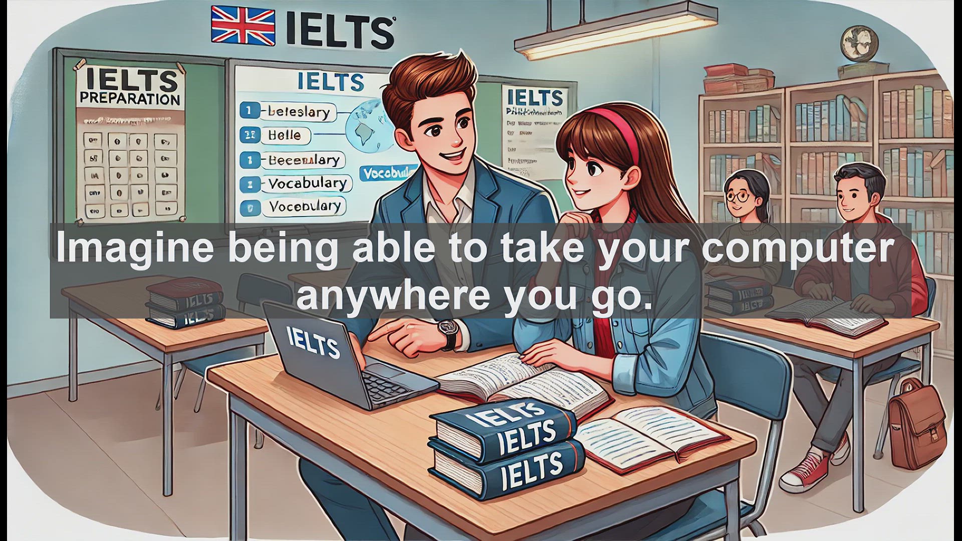 'Video thumbnail for 2500 Must Know IELTS 6.5 Vocabulary - Understanding 'Portable': A Key Word for IELTS Success'