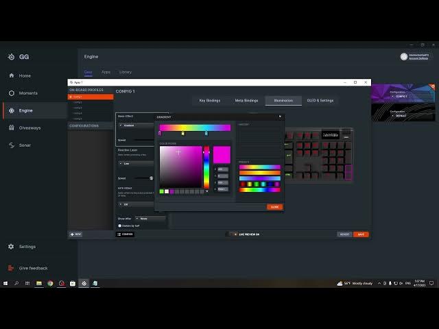 Video thumbnail for How To Adjust RGB Style On Steelseries Apex 7