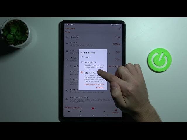 Video thumbnail for How to Change Screen Recorder Sound Settings on HUAWEI MATEPAD 11 - Screen Recording Options