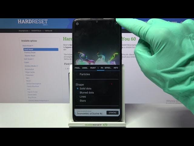 Video thumbnail for ESSENTIELB HeYou 60 and Live Screen Wallpaper - Magic Fluids Wallpaper