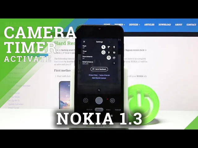 Video thumbnail for How to Set Up Camera Timer on NOKIA 1.3 – Adjust Camera Settings